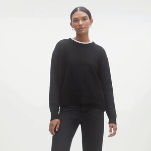 NAKED Cashmere KAIA Crewneck Cashmere Sweater BLACK NakedCashmere - M